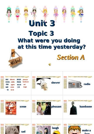 八年级英语上册Unit3 Topic 3 Section A 2课件湘教版 课件