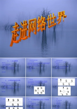 信息技术]走进网络PPT 课件