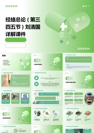 经络总论(第三四五节)刘清国详解课件