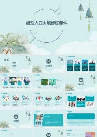 经理人四大项修炼课件