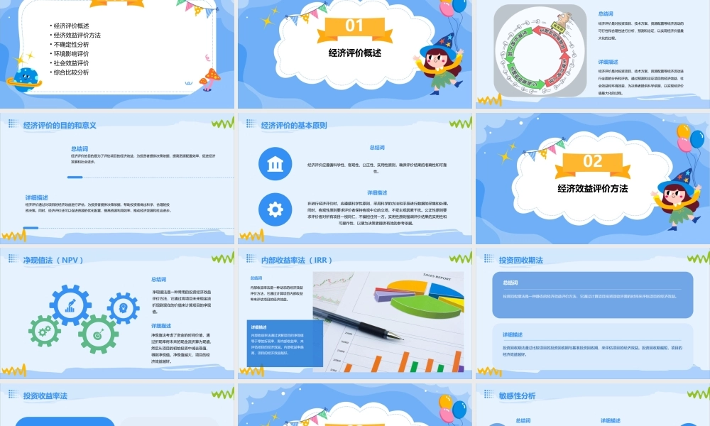 经济评价的理论知识课件