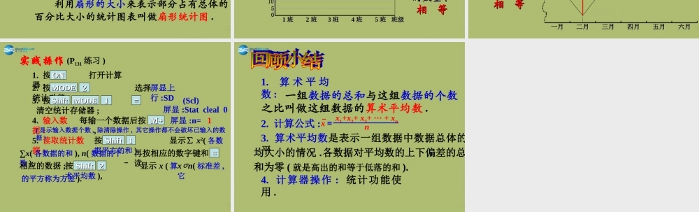 八年级数学下册 .1 平均数的意义课件 (新版)华东师大版 课件