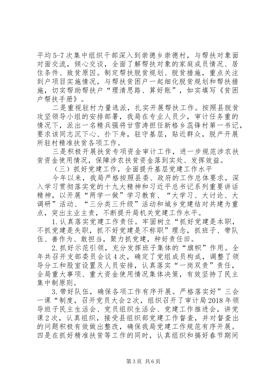 审计局XX年总结及XX年计划_第3页