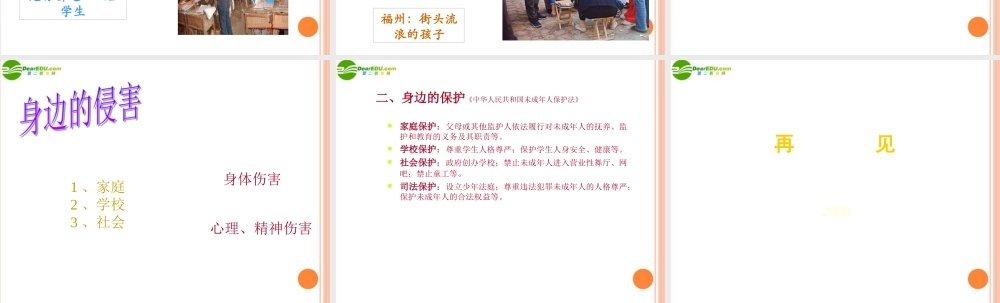 八年级政治下册 五单元第二节(法律对未成年人的特殊保护)课件 湘师版 课件