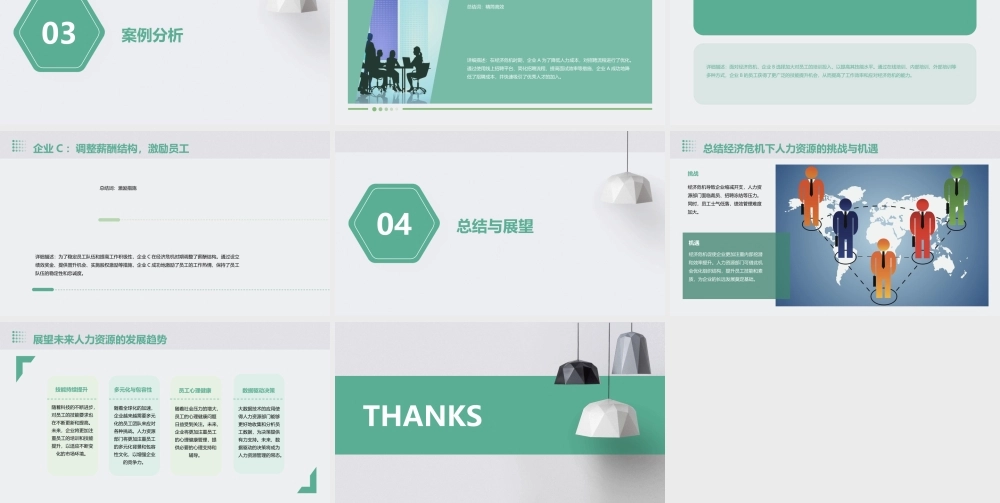 经济危机下的人力资源应对策略课件