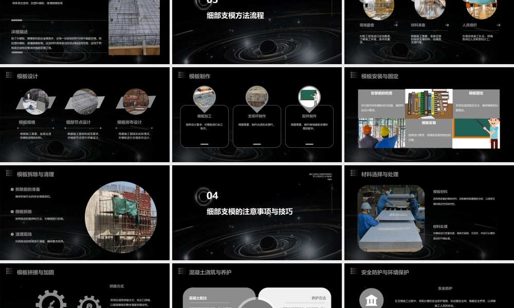 细部支模方法课件