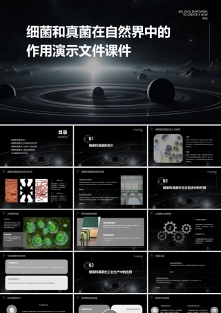 细菌和真菌在自然界中的作用演示文件课件