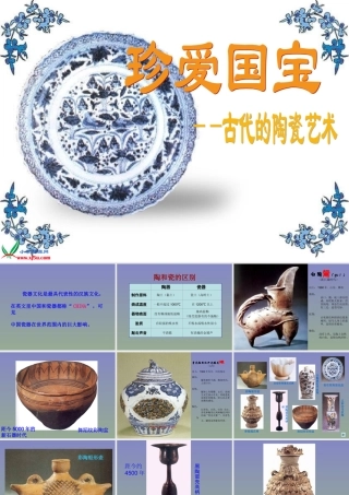 珍爱国宝----古代的陶瓷艺术