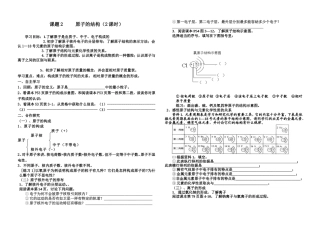 课题2原子的结构 (2)