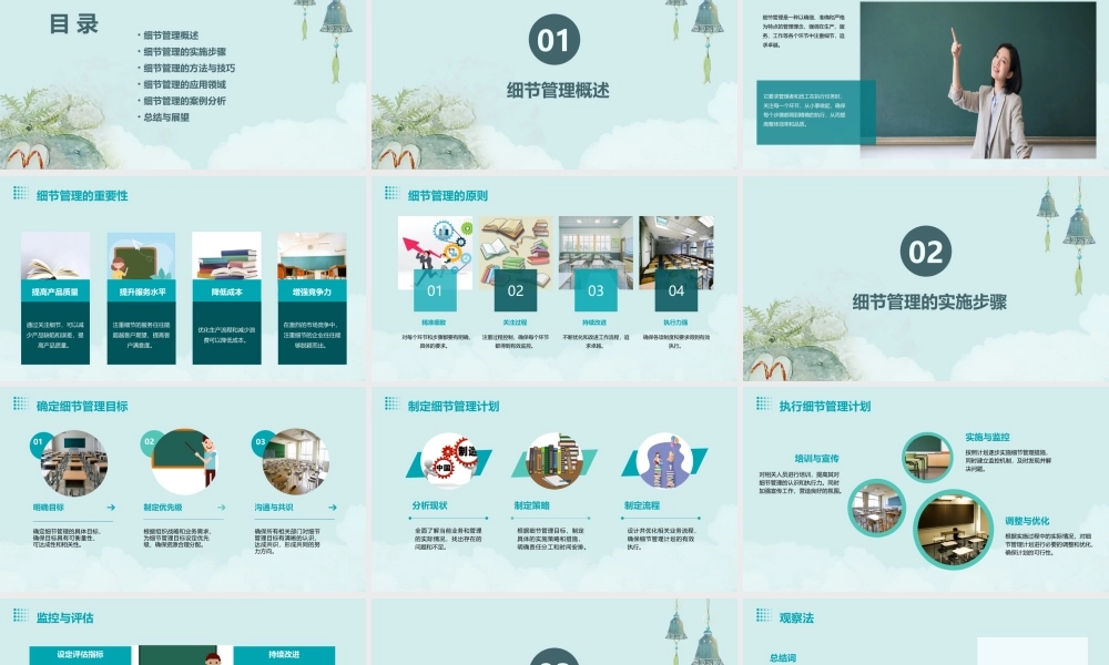 细节管理(最终版)分解课件