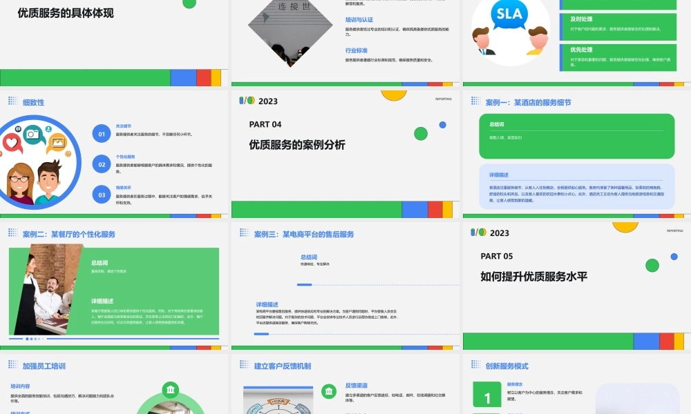 细节处体现优质服务课件