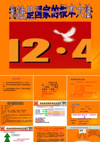 八年级政治下册 15课第一框宪法是我国的根本大法宪法课件 苏教版 课件
