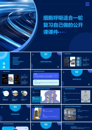 细胞呼吸适合一轮复习自己做的公开课课件