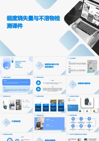 细度烧失量与不溶物检测课件