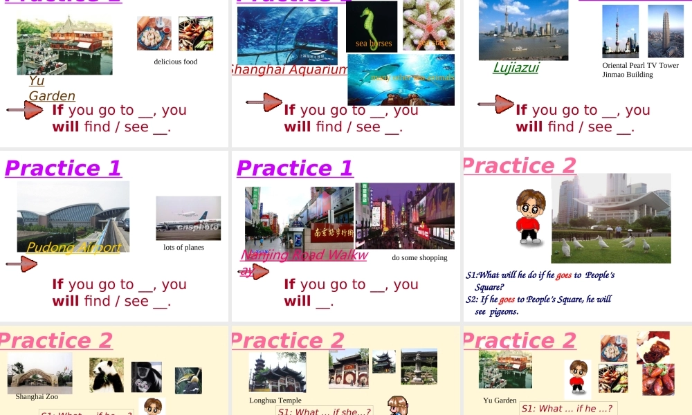 七年级英语下册 Module 2 Unit 1 Writing a tourist guide课件 上海牛津版 课件