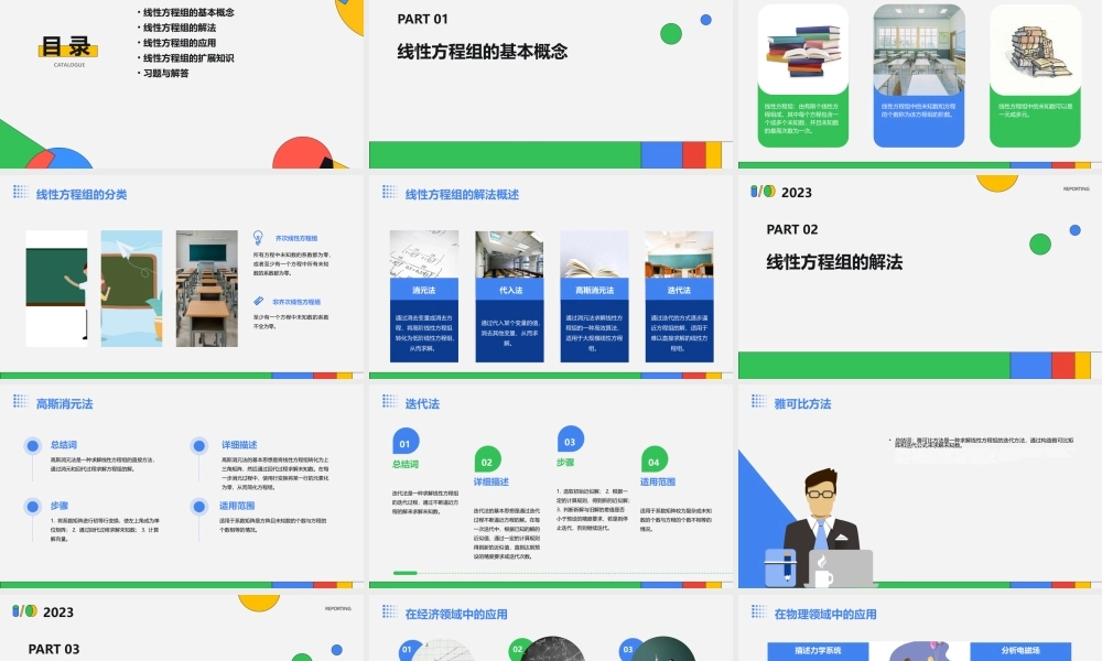 线性方程组详解课件