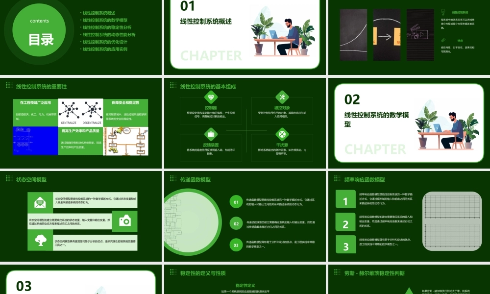 线性控制系统的运动分析讲解课件