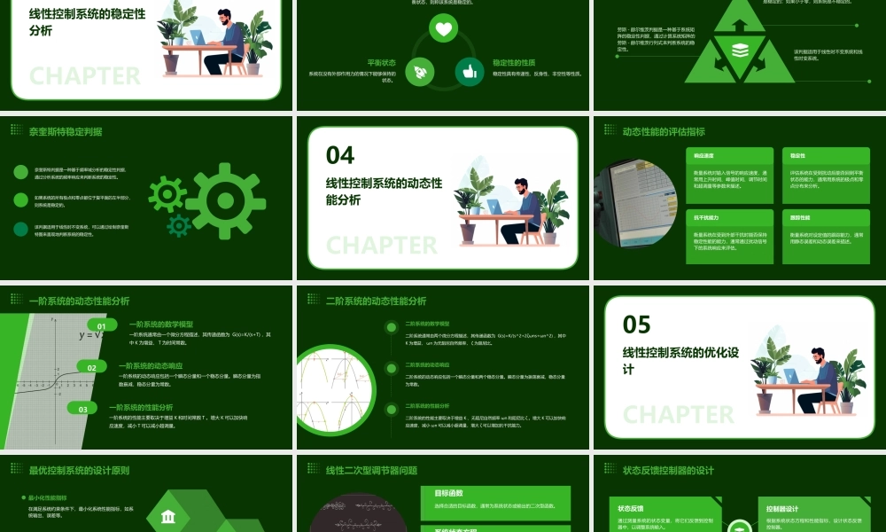 线性控制系统的运动分析讲解课件