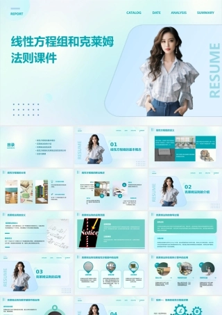 线性方程组和克莱姆法则课件