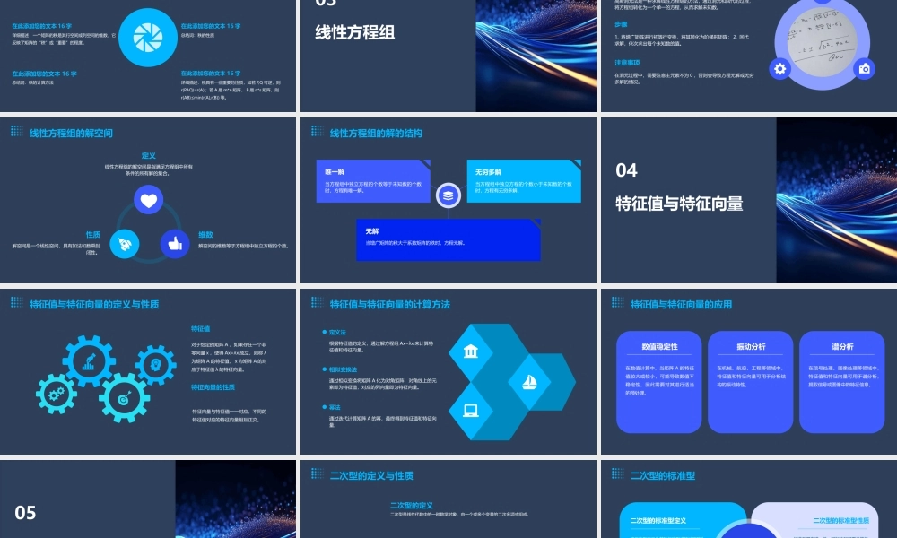 线性代数复习5课件