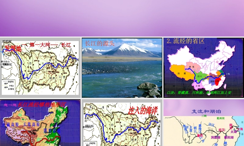 八年级地理上册 2.3(河流)课件2 新人教版 课件