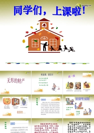 八年级政治下册 第七课第二框无形的财产课件 新人教版 课件
