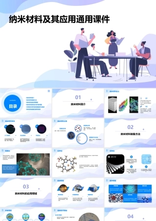 纳米材料及其应用通用课件
