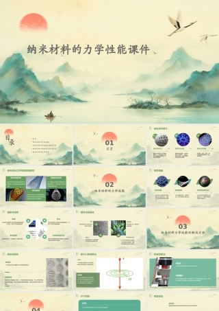 纳米材料的力学性能课件