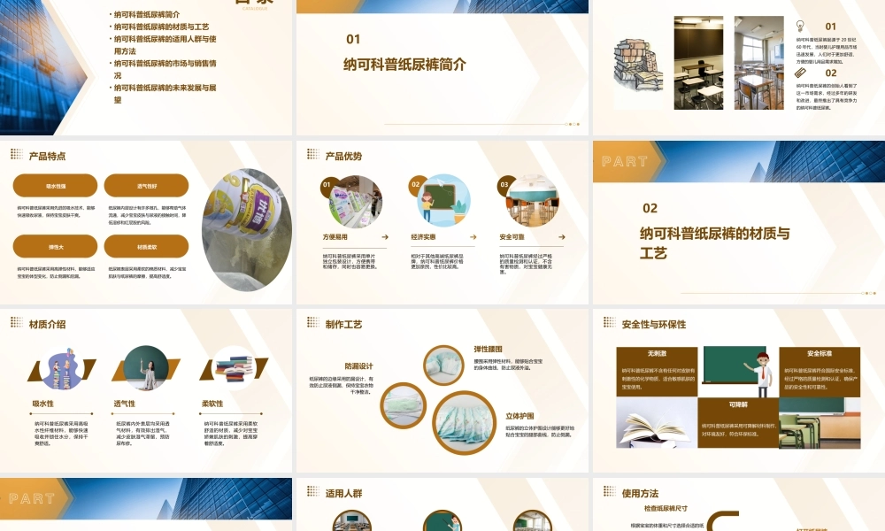 纳可科普纸尿裤知识课件