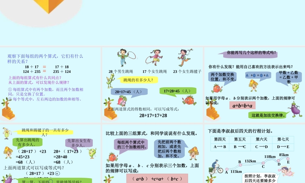 《运算律》课件2