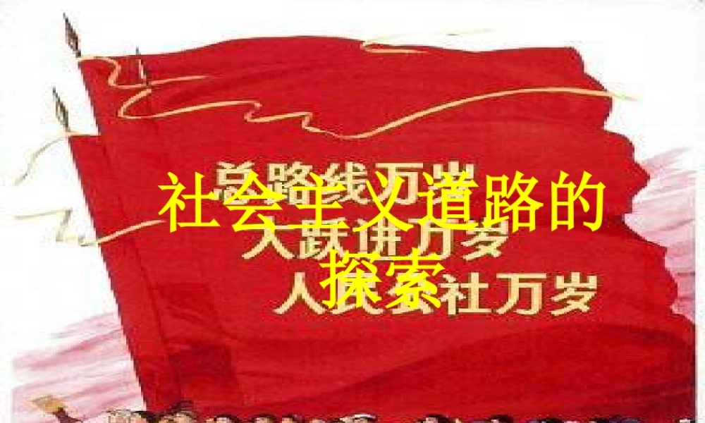 八年级历史下册 第4课 社会主义道路的探索课件 中华书局版 课件