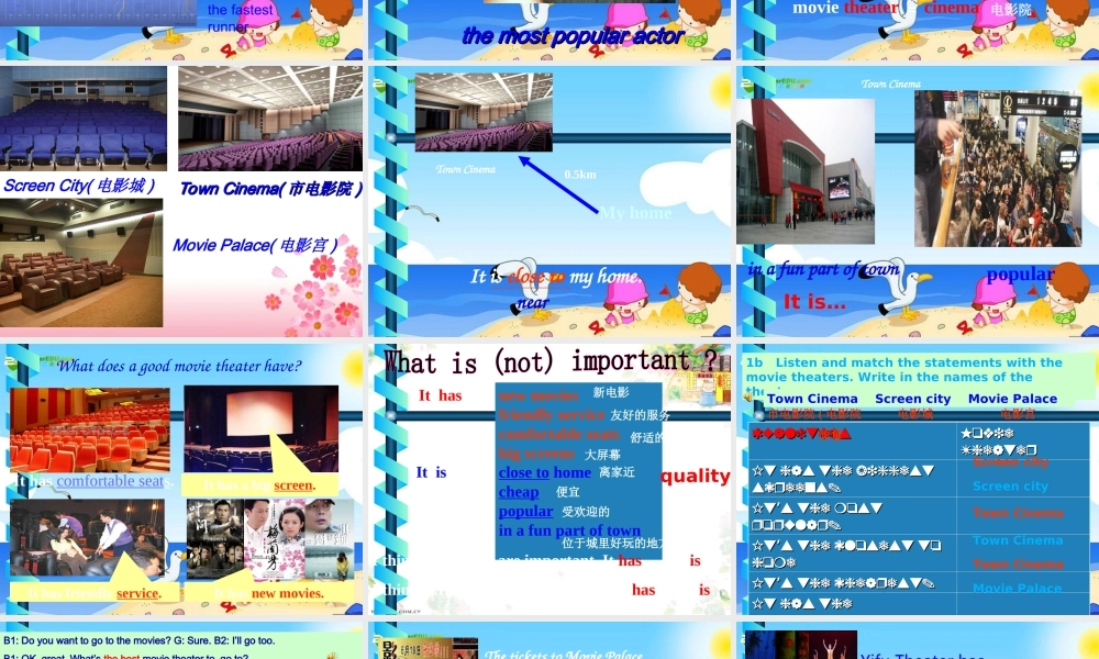 八年级英语上册 Unit12 period 1课件 人教新目标版 课件