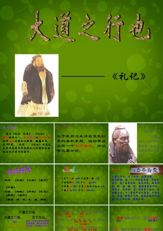 八年级语文上册 24 大道之行也课件 新人教版 课件