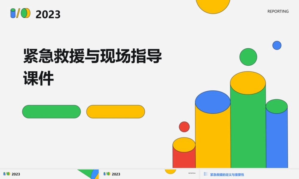 紧急救援与现场指导课件