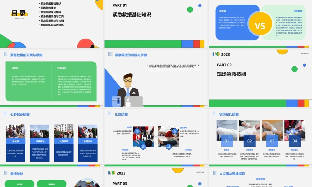 紧急救援与现场指导课件