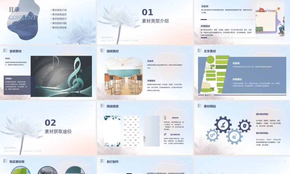 素材大全(效果元素集)课件