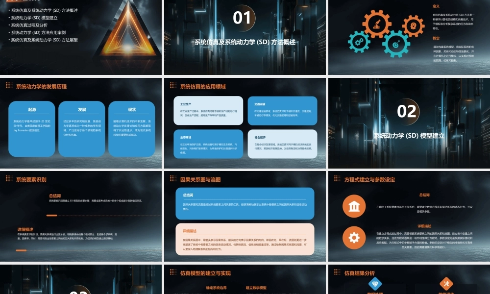 系统仿真及系统动力学(SD)方法课件