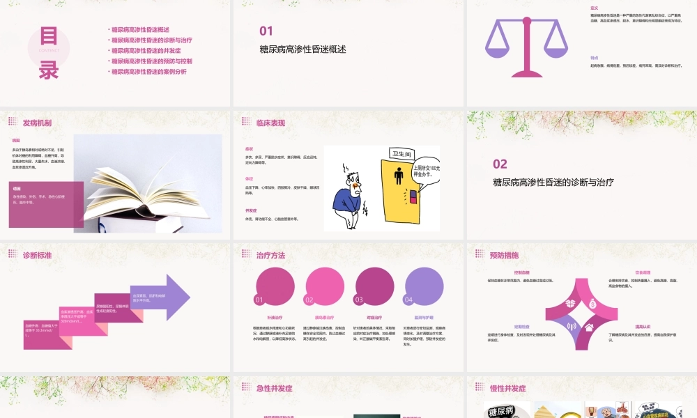 糖尿病高渗性昏迷课件