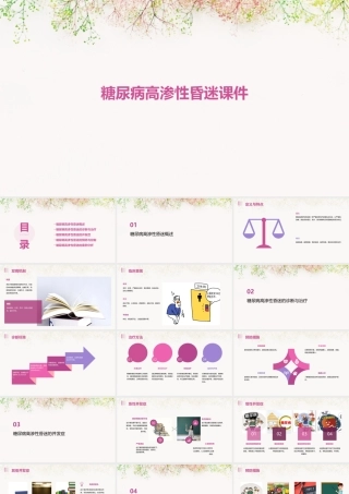 糖尿病高渗性昏迷课件