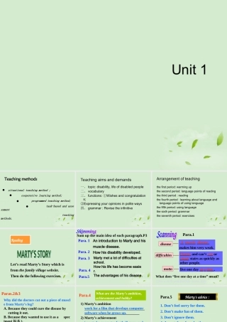 山东省沂水一中高二英语 Unit 1 the third period课件(21) 新人教版 课件