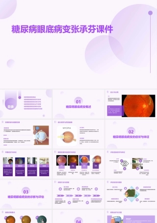 糖尿病眼底病变张承芬课件