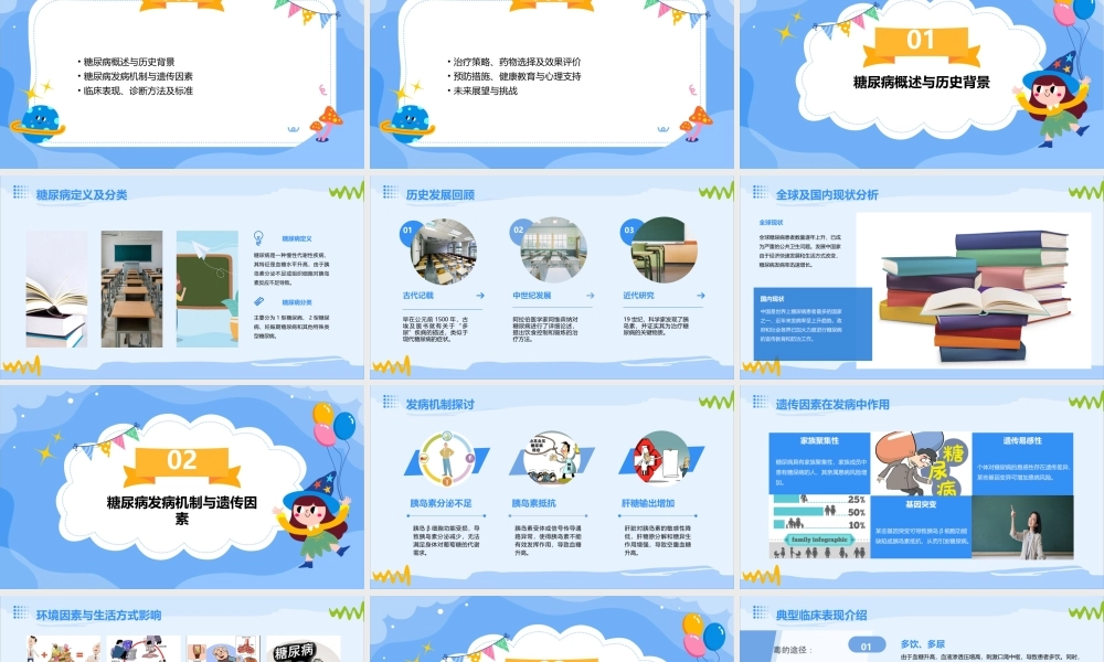 糖尿病的前世今生课件