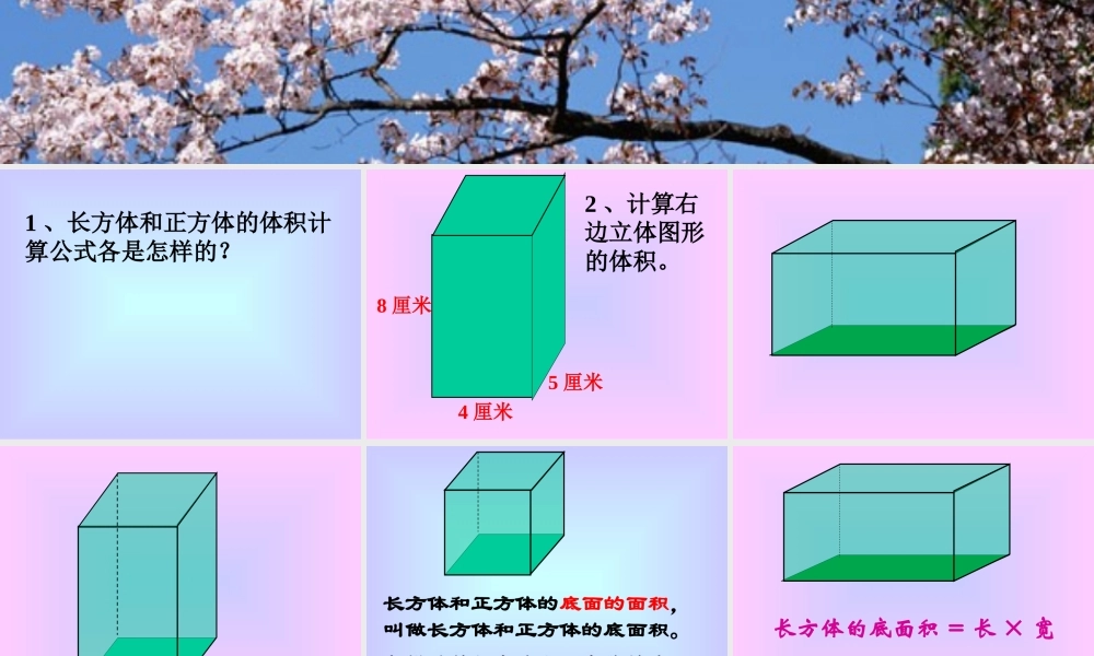 长、正体积公式的统一