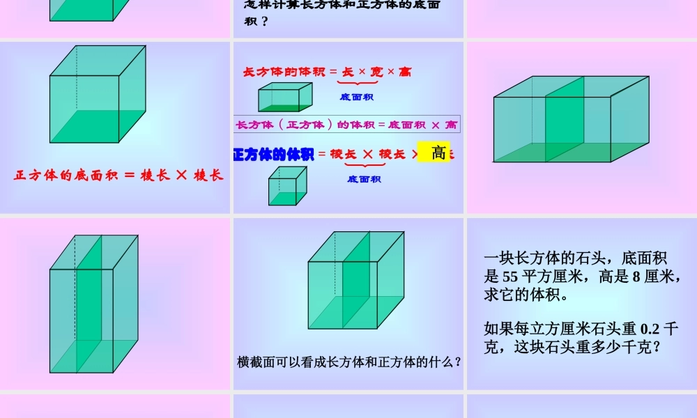 长、正体积公式的统一