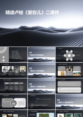 精读卢梭《爱弥儿》二课件