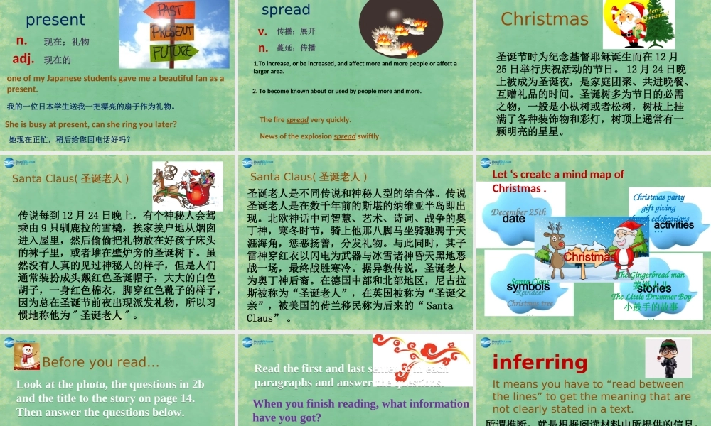 九年级英语全册 Unit 2 I think that mooncakes are delicious！Section B2课件 (新版)人教新目标版 课件