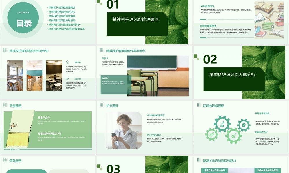 精神科护理风险管理及防范(省会)课件
