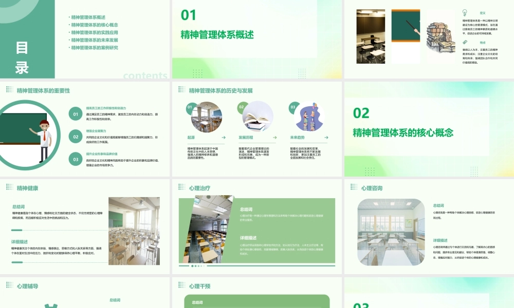 精神管理体系的基本导论课件