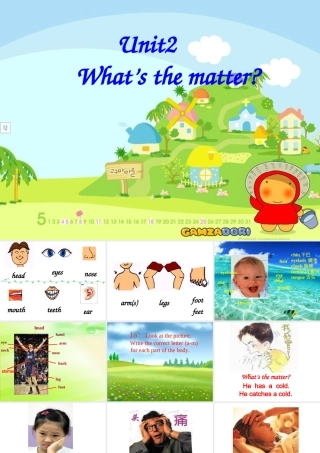 八年级英语What’sthematter