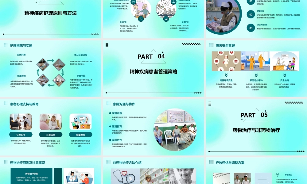 精神疾病护理与管理
